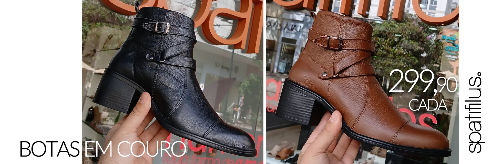 BOTAS EM COURO
